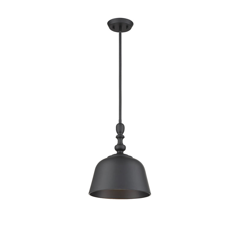 One Light Pendant<br /><span style="color:#4AB0CE;">Entrega: 4-10 dias en USA</span><br /><span style="color:#4AB0CE;font-size:60%;">PREGUNTE POR ENTREGA EN PANAMA</span><br />Collection: Berg<br />Finish: Matte Black