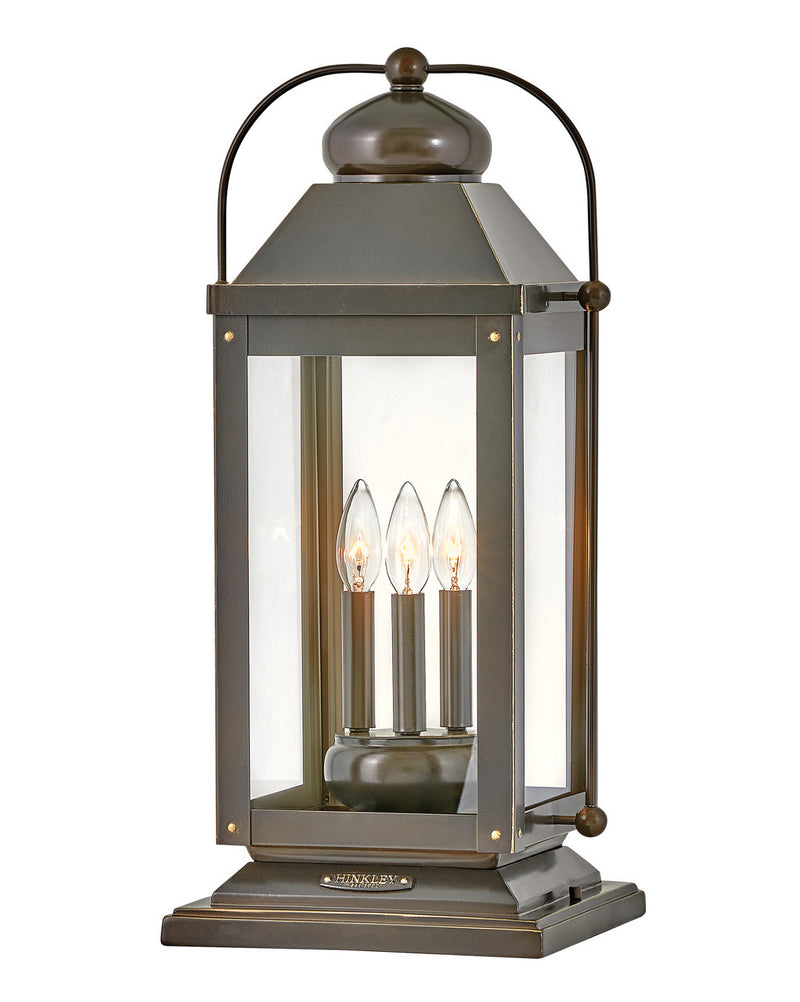 Hinkley - 1857LZ-LL - LED Pier Mount - Anchorage - Light Oiled Bronze