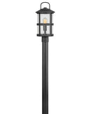 Hinkley - 2687BK - LED Post Top or Pier Mount Lantern - Lakehouse - Black