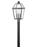 Hinkley - 2771BLB - LED Post Top or Pier Mount Lantern - Nouvelle - Blackened Brass