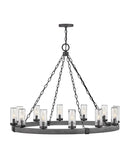 Hinkley - 29207DZ-LL - LED Chandelier - Sawyer - Aged Zinc