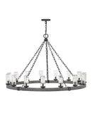 Hinkley - 29209DZ-LL - LED Chandelier - Sawyer - Aged Zinc