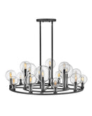 Hinkley - 30529BK - LED Chandelier - Alchemy - Black