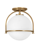 Hinkley - 3403HB - LED Semi-Flush Mount - Somerset - Heritage Brass