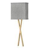 Hinkley - 41101HB - LED Wall Sconce - Axis Heathered Gray - Heritage Brass
