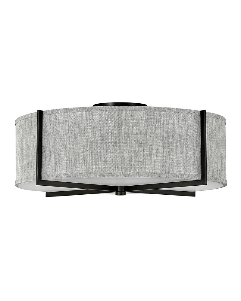 Hinkley - 41709BK - LED Foyer Pendant - Axis Heathered Gray - Black