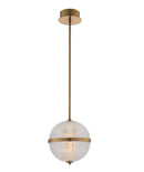 LED Mini Pendant<br /><span style="color:#4AB0CE;">Entrega: 4-10 dias en USA</span><br /><span style="color:#4AB0CE;font-size:60%;">PREGUNTE POR ENTREGA EN PANAMA</span><br />Collection: Portland<br />Finish: Winter Brass
