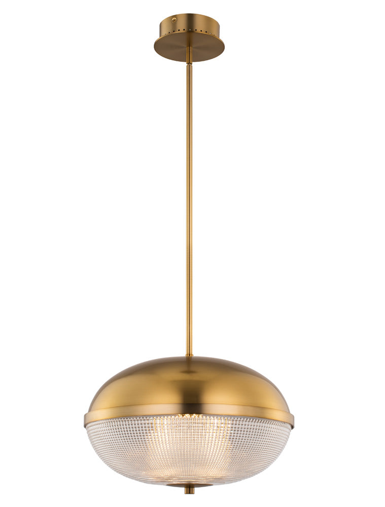 Kalco - 512156WB - LED Pendant - Portland - Winter Brass