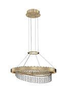 Allegri - 036355-039-FR001 - LED Pendant - Saturno - Brushed Brass