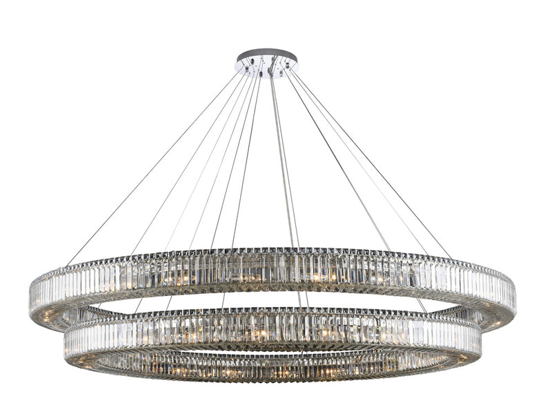 Allegri - 11722-010-FR001 - 44 Light Pendant - Rondelle - Polished Chrome