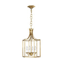 Four Light Pendant<br /><span style="color:#4AB0CE;">Entrega: 4-10 dias en USA</span><br /><span style="color:#4AB0CE;font-size:60%;">PREGUNTE POR ENTREGA EN PANAMA</span><br />Collection: Bantry House<br />Finish: Antique Gild