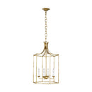 Four Light Pendant<br /><span style="color:#4AB0CE;">Entrega: 4-10 dias en USA</span><br /><span style="color:#4AB0CE;font-size:60%;">PREGUNTE POR ENTREGA EN PANAMA</span><br />Collection: Bantry House<br />Finish: Antique Gild
