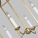 Four Light Pendant<br /><span style="color:#4AB0CE;">Entrega: 4-10 dias en USA</span><br /><span style="color:#4AB0CE;font-size:60%;">PREGUNTE POR ENTREGA EN PANAMA</span><br />Collection: Bantry House<br />Finish: Antique Gild