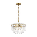 Four Light Chandelier<br /><span style="color:#4AB0CE;">Entrega: 4-10 dias en USA</span><br /><span style="color:#4AB0CE;font-size:60%;">PREGUNTE POR ENTREGA EN PANAMA</span><br />Collection: Arden<br />Finish: Burnished Brass