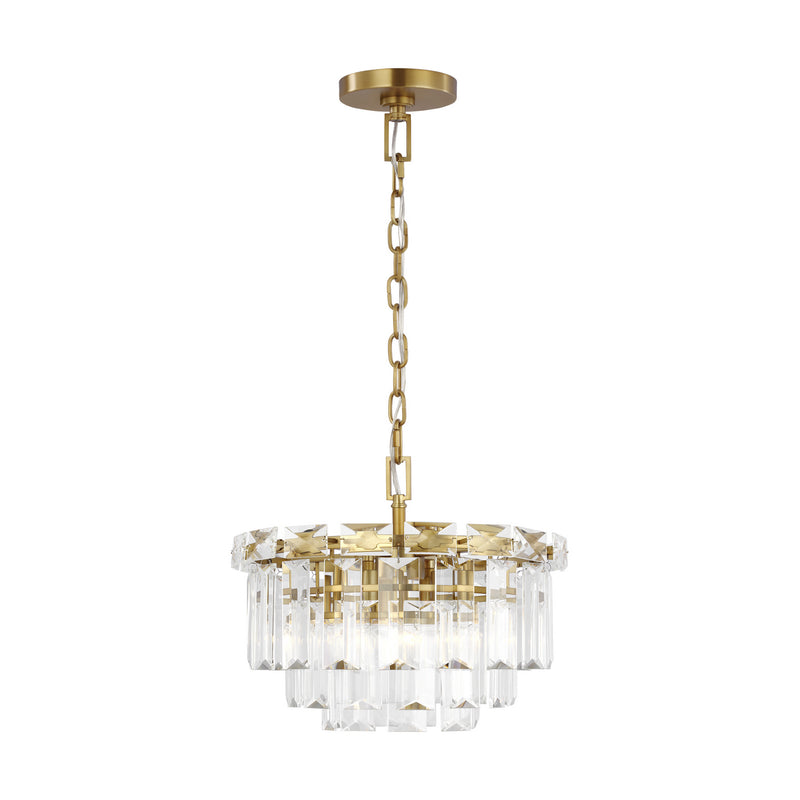 Four Light Chandelier<br /><span style="color:#4AB0CE;">Entrega: 4-10 dias en USA</span><br /><span style="color:#4AB0CE;font-size:60%;">PREGUNTE POR ENTREGA EN PANAMA</span><br />Collection: Arden<br />Finish: Burnished Brass