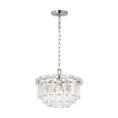 Four Light Chandelier<br /><span style="color:#4AB0CE;">Entrega: 4-10 dias en USA</span><br /><span style="color:#4AB0CE;font-size:60%;">PREGUNTE POR ENTREGA EN PANAMA</span><br />Collection: Arden<br />Finish: Polished Nickel