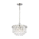 Four Light Chandelier<br /><span style="color:#4AB0CE;">Entrega: 6-7 semanas en USA</span><br /><span style="color:#4AB0CE;font-size:60%;">PREGUNTE POR ENTREGA EN PANAMA</span><br />Collection: Arden<br />Finish: Polished Nickel