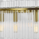 12 Light Chandelier<br /><span style="color:#4AB0CE;">Entrega: 4-10 dias en USA</span><br /><span style="color:#4AB0CE;font-size:60%;">PREGUNTE POR ENTREGA EN PANAMA</span><br />Collection: Beckett<br />Finish: Burnished Brass