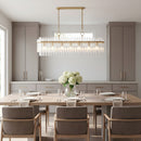 Visual Comfort Studio - CC1307BBS - Seven Light Linear Chandelier - Beckett - Burnished Brass