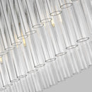 Seven Light Linear Chandelier<br /><span style="color:#4AB0CE;">Entrega: 4-10 dias en USA</span><br /><span style="color:#4AB0CE;font-size:60%;">PREGUNTE POR ENTREGA EN PANAMA</span><br />Collection: Beckett<br />Finish: Polished Nickel