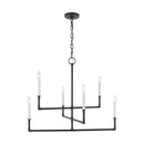 Six Light Chandelier<br /><span style="color:#4AB0CE;">Entrega: 4-10 dias en USA</span><br /><span style="color:#4AB0CE;font-size:60%;">PREGUNTE POR ENTREGA EN PANAMA</span><br />Collection: Bayview<br />Finish: Aged Iron