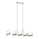 Ten Light Chandelier<br /><span style="color:#4AB0CE;">Entrega: 4-10 dias en USA</span><br /><span style="color:#4AB0CE;font-size:60%;">PREGUNTE POR ENTREGA EN PANAMA</span><br />Collection: Geneva<br />Finish: Polished Nickel