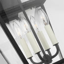 Four Light Outdoor Wall Lantern<br /><span style="color:#4AB0CE;">Entrega: 4-10 dias en USA</span><br /><span style="color:#4AB0CE;font-size:60%;">PREGUNTE POR ENTREGA EN PANAMA</span><br />Collection: Falmouth<br />Finish: Dark Weathered Zinc