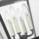 Four Light Post Lantern<br /><span style="color:#4AB0CE;">Entrega: 4-10 dias en USA</span><br /><span style="color:#4AB0CE;font-size:60%;">PREGUNTE POR ENTREGA EN PANAMA</span><br />Collection: Falmouth<br />Finish: Dark Weathered Zinc