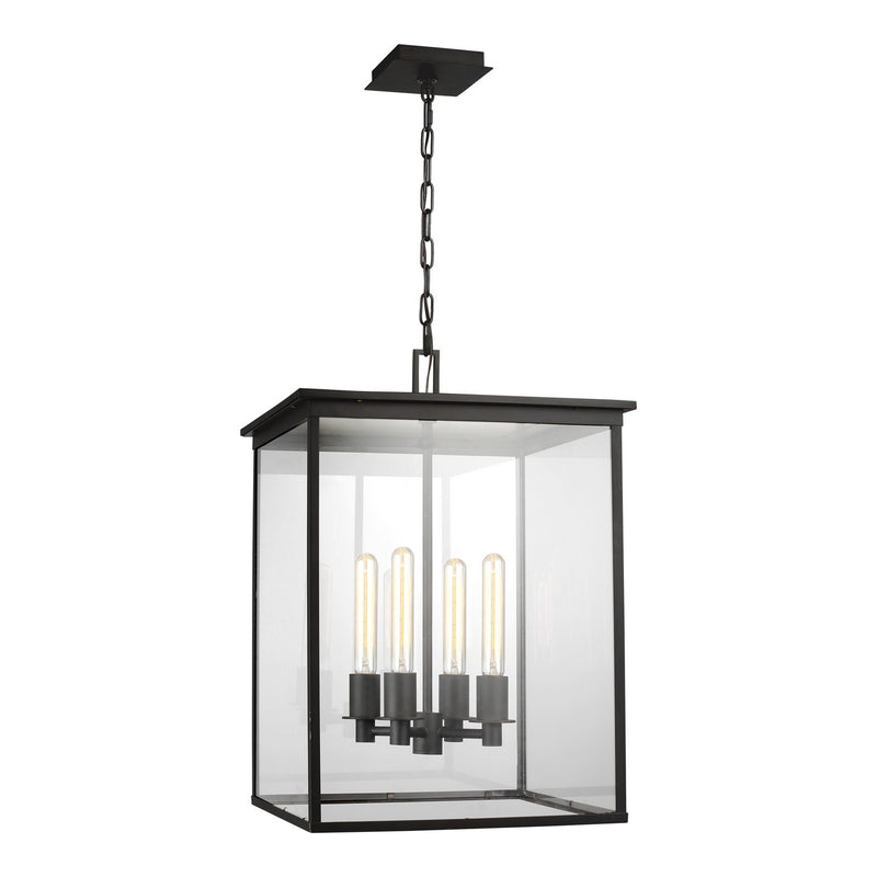 Four Light Hanging Lantern<br /><span style="color:#4AB0CE;">Entrega: 4-10 dias en USA</span><br /><span style="color:#4AB0CE;font-size:60%;">PREGUNTE POR ENTREGA EN PANAMA</span><br />Collection: Freeport<br />Finish: Heritage Copper