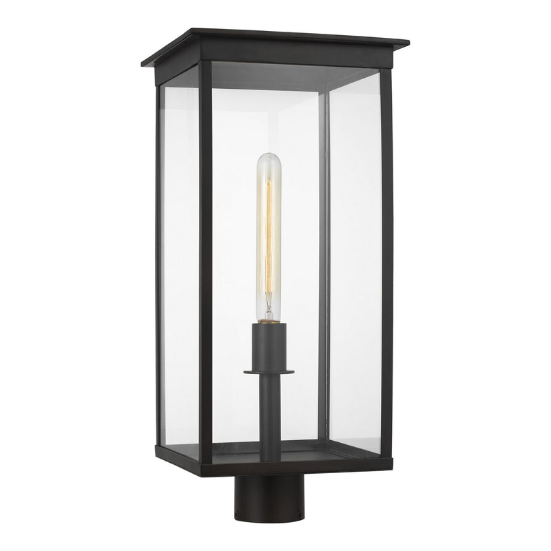 One Light Outdoor Post Lantern<br /><span style="color:#4AB0CE;">Entrega: 4-10 dias en USA</span><br /><span style="color:#4AB0CE;font-size:60%;">PREGUNTE POR ENTREGA EN PANAMA</span><br />Collection: Freeport<br />Finish: Heritage Copper