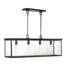 Four Light Outdoor Linear Chandelier<br /><span style="color:#4AB0CE;">Entrega: 4-10 dias en USA</span><br /><span style="color:#4AB0CE;font-size:60%;">PREGUNTE POR ENTREGA EN PANAMA</span><br />Collection: Freeport<br />Finish: Heritage Copper
