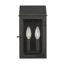 Two Light Outdoor Wall Lantern<br /><span style="color:#4AB0CE;">Entrega: 4-10 dias en USA</span><br /><span style="color:#4AB0CE;font-size:60%;">PREGUNTE POR ENTREGA EN PANAMA</span><br />Collection: Hingham<br />Finish: Textured Black