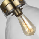One Light Pendant<br /><span style="color:#4AB0CE;">Entrega: 9-10 semanas en USA</span><br /><span style="color:#4AB0CE;font-size:60%;">PREGUNTE POR ENTREGA EN PANAMA</span><br />Collection: Garrett<br />Finish: Burnished Brass