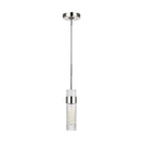 One Light Pendant<br /><span style="color:#4AB0CE;">Entrega: 4-10 dias en USA</span><br /><span style="color:#4AB0CE;font-size:60%;">PREGUNTE POR ENTREGA EN PANAMA</span><br />Collection: Geneva<br />Finish: Polished Nickel