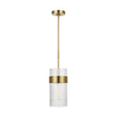 One Light Pendant<br /><span style="color:#4AB0CE;">Entrega: 6-7 semanas en USA</span><br /><span style="color:#4AB0CE;font-size:60%;">PREGUNTE POR ENTREGA EN PANAMA</span><br />Collection: Geneva<br />Finish: Burnished Brass