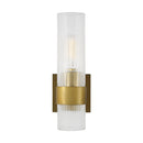 One Light Wall Sconce<br /><span style="color:#4AB0CE;">Entrega: 4-10 dias en USA</span><br /><span style="color:#4AB0CE;font-size:60%;">PREGUNTE POR ENTREGA EN PANAMA</span><br />Collection: Geneva<br />Finish: Burnished Brass
