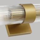 Two Light Wall Sconce<br /><span style="color:#4AB0CE;">Entrega: 3-4 semanas en USA</span><br /><span style="color:#4AB0CE;font-size:60%;">PREGUNTE POR ENTREGA EN PANAMA</span><br />Collection: Geneva<br />Finish: Burnished Brass