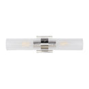Two Light Wall Sconce<br /><span style="color:#4AB0CE;">Entrega: 4-10 dias en USA</span><br /><span style="color:#4AB0CE;font-size:60%;">PREGUNTE POR ENTREGA EN PANAMA</span><br />Collection: Geneva<br />Finish: Polished Nickel