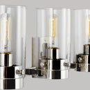 Four Light Vanity<br /><span style="color:#4AB0CE;">Entrega: 4-10 dias en USA</span><br /><span style="color:#4AB0CE;font-size:60%;">PREGUNTE POR ENTREGA EN PANAMA</span><br />Collection: Garrett<br />Finish: Polished Nickel