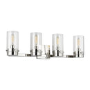 Four Light Vanity<br /><span style="color:#4AB0CE;">Entrega: 4-10 dias en USA</span><br /><span style="color:#4AB0CE;font-size:60%;">PREGUNTE POR ENTREGA EN PANAMA</span><br />Collection: Garrett<br />Finish: Polished Nickel