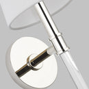 One Light Wall Sconce<br /><span style="color:#4AB0CE;">Entrega: 4-10 dias en USA</span><br /><span style="color:#4AB0CE;font-size:60%;">PREGUNTE POR ENTREGA EN PANAMA</span><br />Collection: Hanover<br />Finish: Polished Nickel