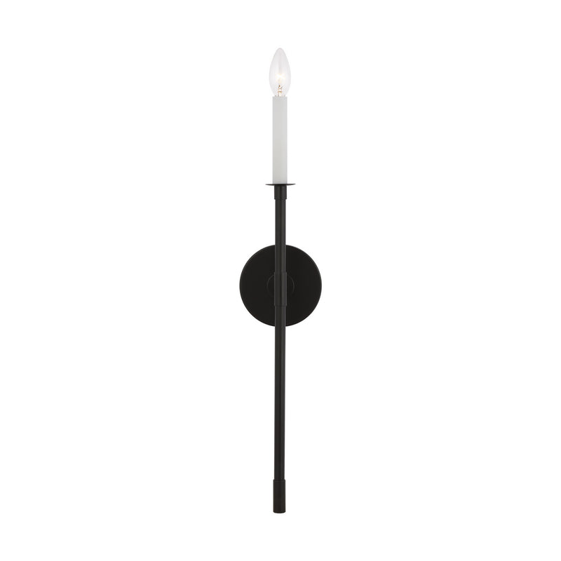 One Light Wall Sconce<br /><span style="color:#4AB0CE;">Entrega: 4-10 dias en USA</span><br /><span style="color:#4AB0CE;font-size:60%;">PREGUNTE POR ENTREGA EN PANAMA</span><br />Collection: Bayview<br />Finish: Aged Iron