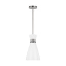 One Light Pendant<br /><span style="color:#4AB0CE;">Entrega: 4-10 dias en USA</span><br /><span style="color:#4AB0CE;font-size:60%;">PREGUNTE POR ENTREGA EN PANAMA</span><br />Collection: Heath<br />Finish: Polished Nickel