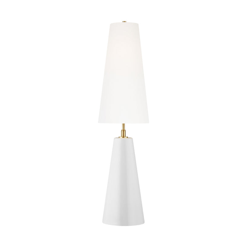 One Light Table Lamp<br /><span style="color:#4AB0CE;">Entrega: 4-10 dias en USA</span><br /><span style="color:#4AB0CE;font-size:60%;">PREGUNTE POR ENTREGA EN PANAMA</span><br />Collection: Lorne<br />Finish: Arctic White