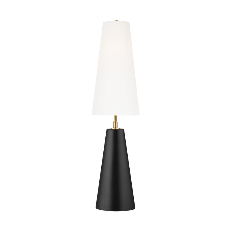 One Light Table Lamp<br /><span style="color:#4AB0CE;">Entrega: 4-10 dias en USA</span><br /><span style="color:#4AB0CE;font-size:60%;">PREGUNTE POR ENTREGA EN PANAMA</span><br />Collection: Lorne<br />Finish: Coal