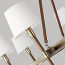 Eight Light Chandelier<br /><span style="color:#4AB0CE;">Entrega: 4-10 dias en USA</span><br /><span style="color:#4AB0CE;font-size:60%;">PREGUNTE POR ENTREGA EN PANAMA</span><br />Collection: Katie<br />Finish: Time Worn Brass