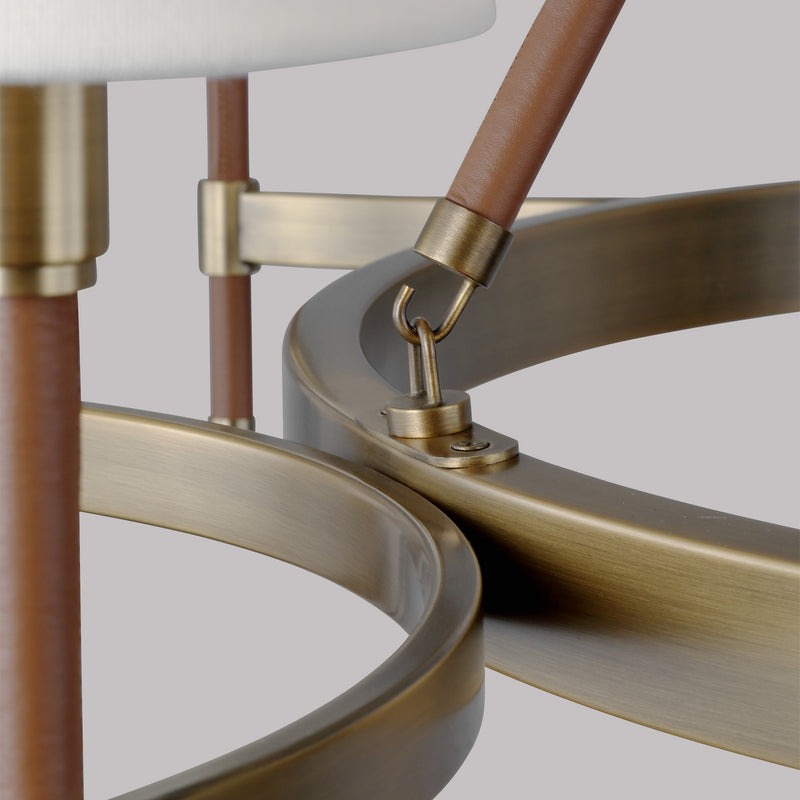 Eight Light Chandelier<br /><span style="color:#4AB0CE;">Entrega: 2-3 semanas en USA</span><br /><span style="color:#4AB0CE;font-size:60%;">PREGUNTE POR ENTREGA EN PANAMA</span><br />Collection: Katie<br />Finish: Time Worn Brass