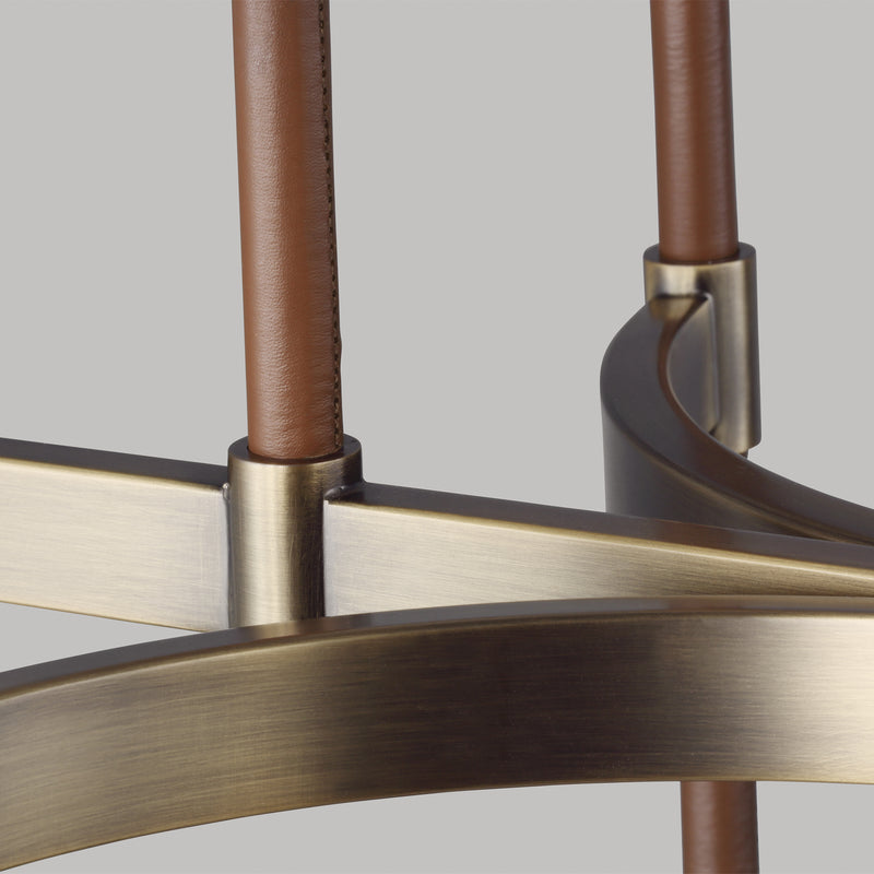 Eight Light Chandelier<br /><span style="color:#4AB0CE;">Entrega: 4-10 dias en USA</span><br /><span style="color:#4AB0CE;font-size:60%;">PREGUNTE POR ENTREGA EN PANAMA</span><br />Collection: Katie<br />Finish: Time Worn Brass