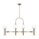 Eight Light Chandelier<br /><span style="color:#4AB0CE;">Entrega: 4-10 dias en USA</span><br /><span style="color:#4AB0CE;font-size:60%;">PREGUNTE POR ENTREGA EN PANAMA</span><br />Collection: Katie<br />Finish: Time Worn Brass