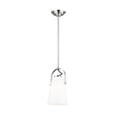 One Light Pendant<br /><span style="color:#4AB0CE;">Entrega: 4-10 dias en USA</span><br /><span style="color:#4AB0CE;font-size:60%;">PREGUNTE POR ENTREGA EN PANAMA</span><br />Collection: Hazel<br />Finish: Polished Nickel